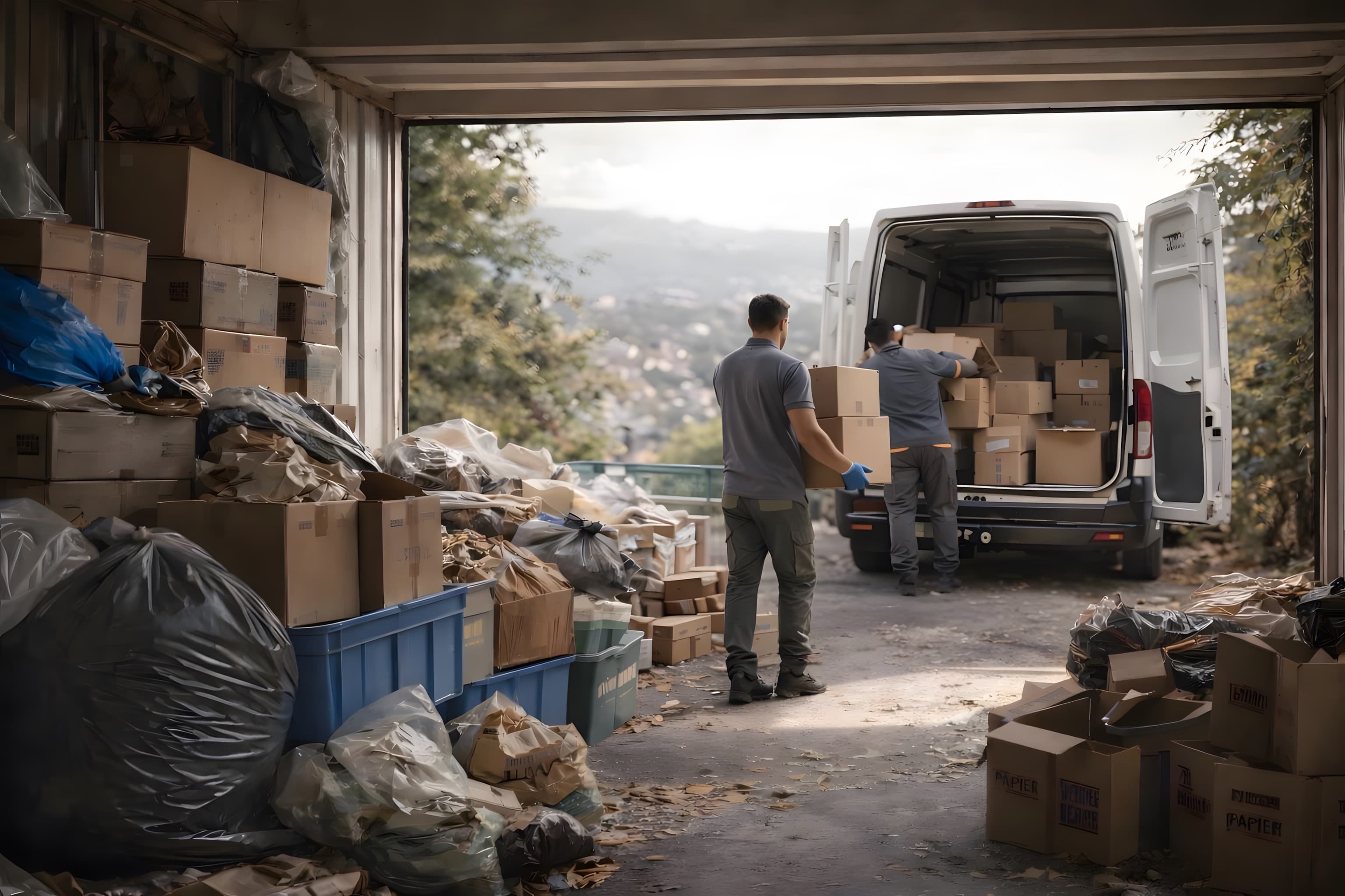 Flash Débarras Monthey - Chargement camion et évacuation professionnelle en Suisse romande